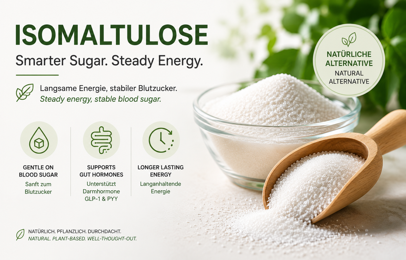 Isomaltulose: Warum Zucker nicht gleich Zucker ist