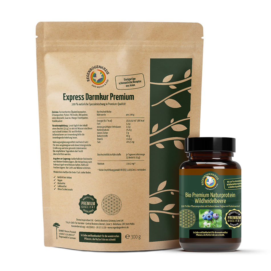 Express Darmkur Premium von Regenbogenkreis, 4-Tage Kur, 400g