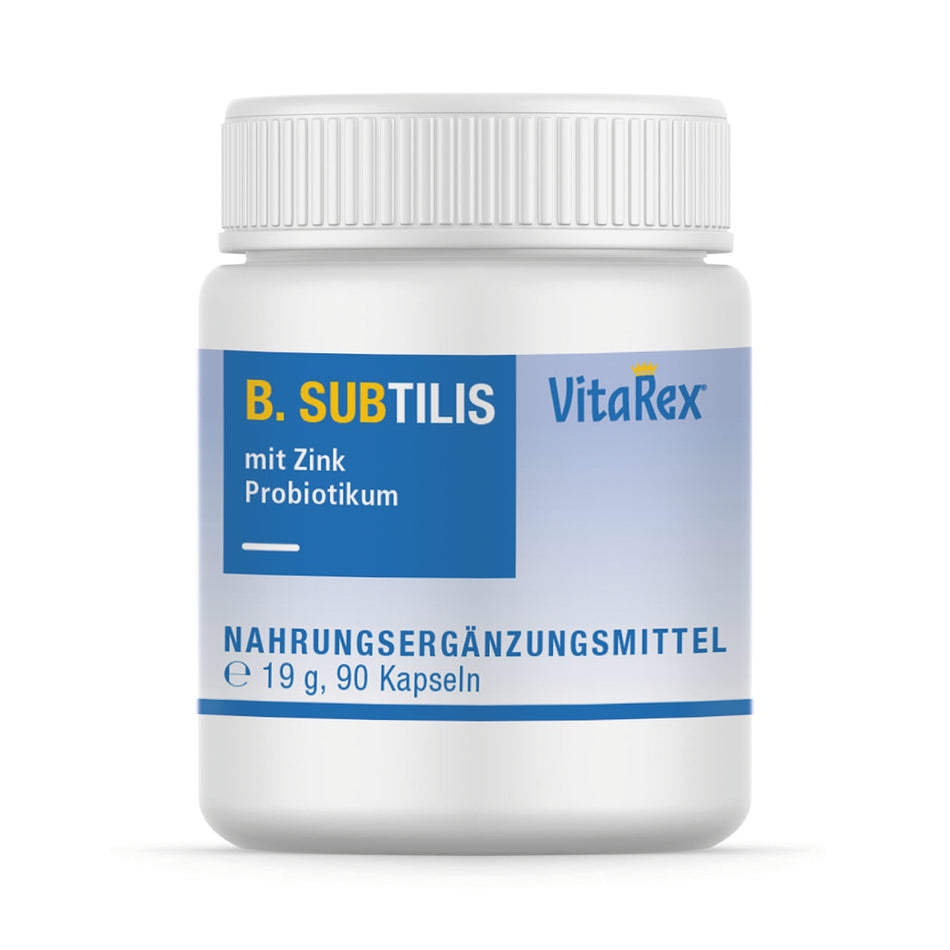 B. Subtilis 10Mrd. KBE + Zink von VitaRex, 90 Kapseln
