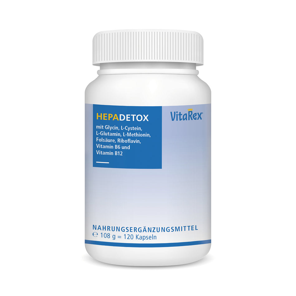 Hepa Detox Phase-1 Komplex von VitaRex, 120 Kapseln, 1 Monatsbedarf