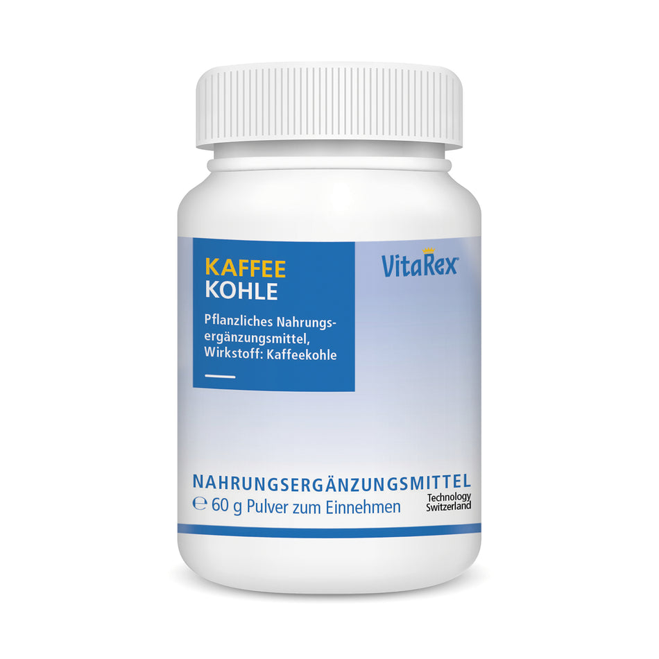 Kaffeekohle von VitaRex, 60g Pulver