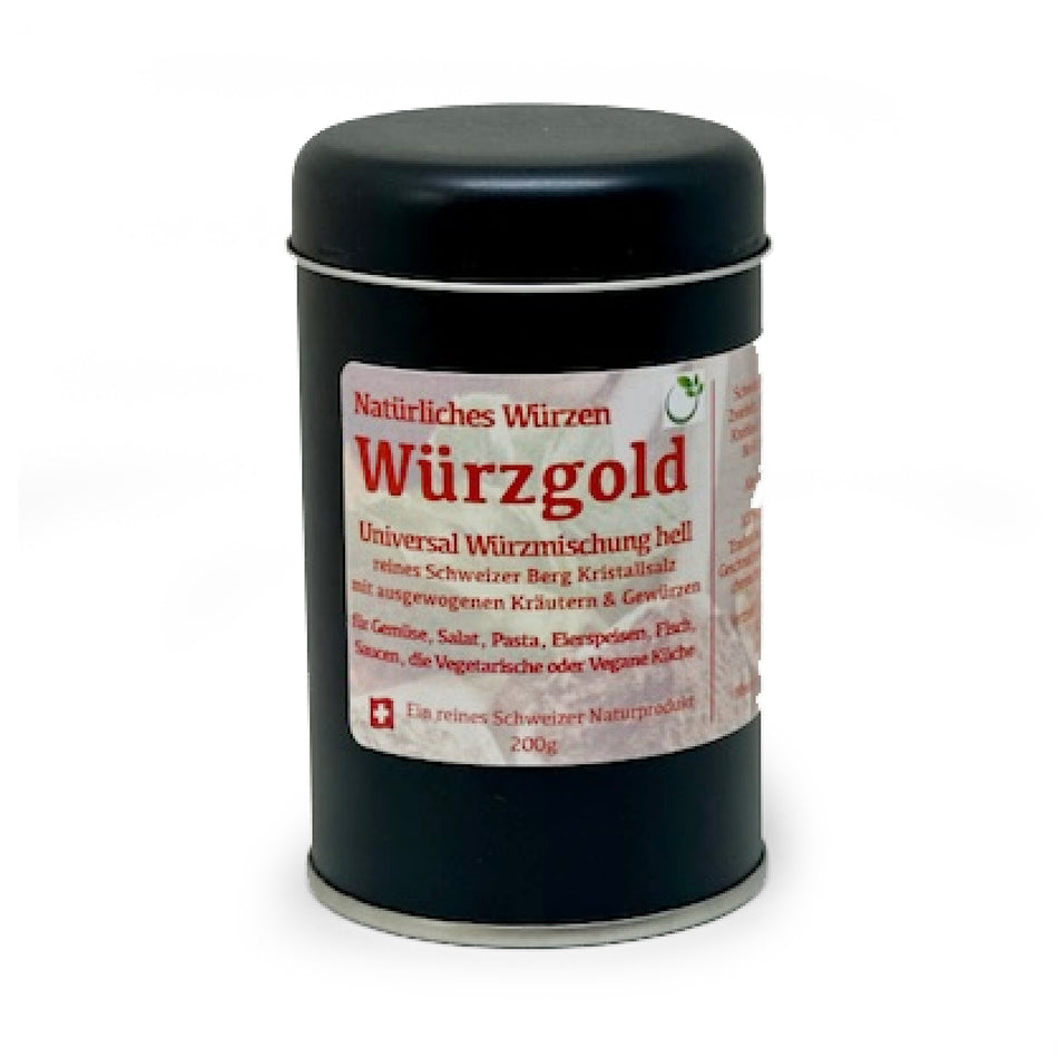 Würzgold 200g Schwarz