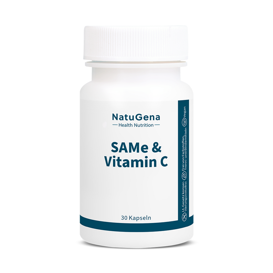 SAMe 250mg mit Vitamin C, 30 Kapseln